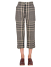 JEJIA JEJIA CAMILLE CHECKED CROPPED TROUSERS