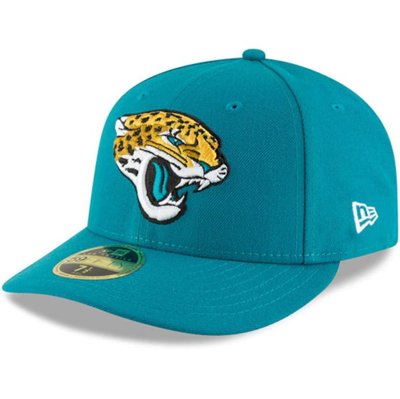 New Era Teal Jacksonville Jaguars Omaha Low Profile 59fifty Fitted Hat
