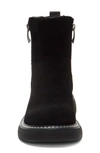 Religious Comfort Nottingham Waterproof Faux Fur Lined Bootie In Black