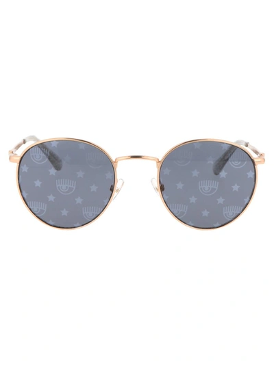 Chiara Ferragni Cf 1002/s Sunglasses In Gold