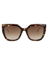 Chopard Cat-eye Frame Sunglasses In 0745 Havana