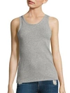 RAG & BONE WOMEN'S COTTON SCOOPNECK TANK TOP,0400093226127