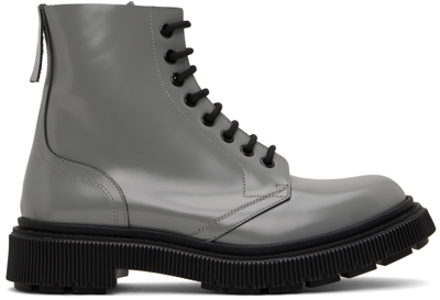 Adieu Silver Type 165 Boots In Grey