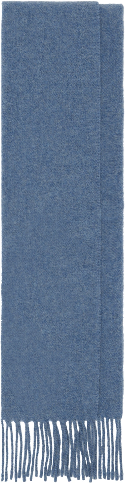 Magliano Blue Gianni Scarf In 4 Washed Navy