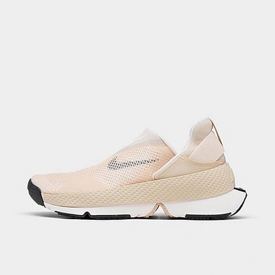 Nike Go Flyease Running Shoes In Sandrift/black/light Soft Pink/sail