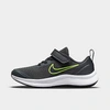 NIKE NIKE LITTLE KIDS' STAR RUNNER 3 HOOK-AND-LOOP RUNNING SHOES