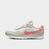 Nike Boys' Big Kids' Md Valiant Casual Shoes In Summit White/pink Gaze/honeydew