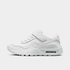 Nike Air Max Systm Little Kids' Shoes In White,pure Platinum,white