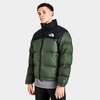 The North Face 1996 Retro Nuptse Puffer Jacket In Balsam Green Tiger Print