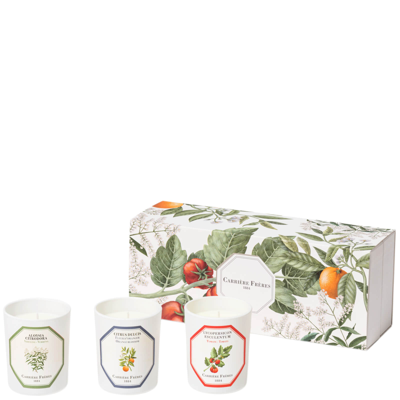 Carriere Freres Carrière Frères 3 Candles 70g - Tomato, Orange Blossom, Verbena