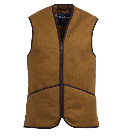 BARBOUR WARM PILE LINER BROWN VEST