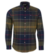 Barbour Edderton Tailored Fit Shirt In Blue