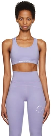 7 Days Active Kk Stretch Racerback Sports Bra In Lavender Violet