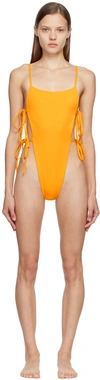 Permare Ssense Exclusive Yellow P007 One-piece Swimsuit In 1201 Sprint
