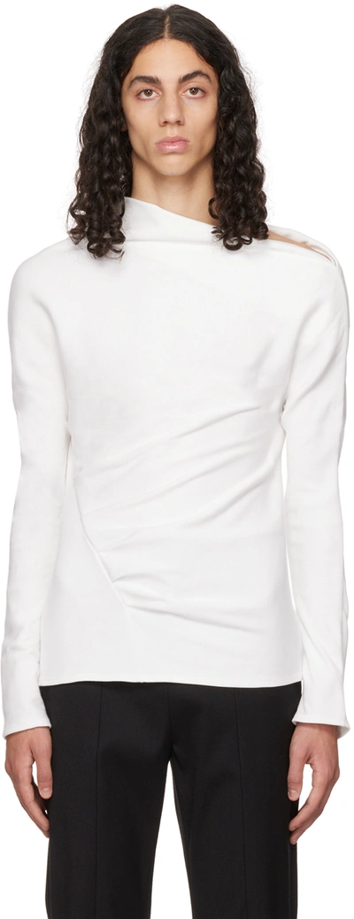 Arturo Obegero Ssense Exclusive White Long Sleeve T-shirt