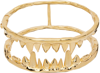 GCDS GOLD BITE CHOKER