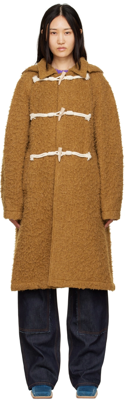 Andersson Bell Brown Cassentino Coat In Camel
