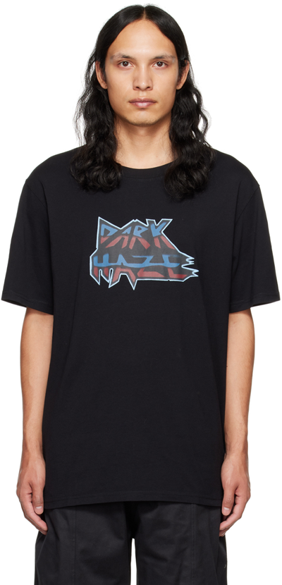 Nicholas Daley Dark Haze Short-sleeved Cotton-jersey T-shirt In Black