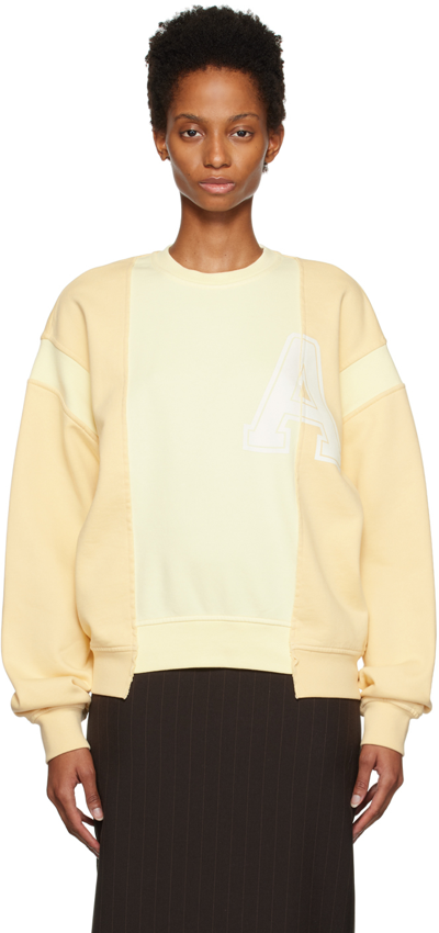 Ambush Yellow Varsity Sweatshirt