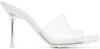 BOTTEGA VENETA TRANSPARENT STRETCH MULES