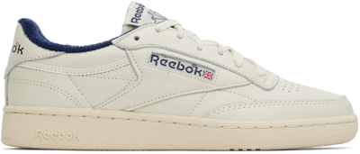Reebok Club C 85 Vintage Leather Sneakers In White