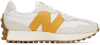 New Balance Off-white 327 Sneakers In White/yellow
