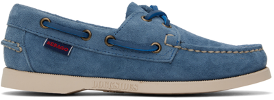 Sebago Indigo Portland Suede Loafers