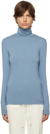 MAX MARA BLUE DEDE TURTLENECK