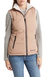 Free Country Stratus Lite Reversible Vest In Mushroom