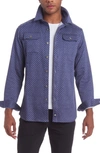 Pino By Pinoporte Button Front Shirt In Blue