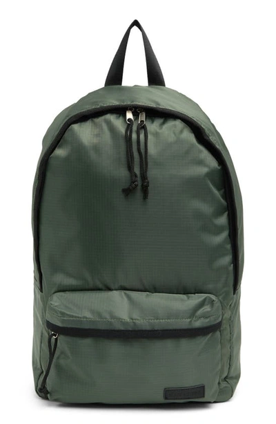 Slate & Stone Nylon Ripstop Backpack In Olive