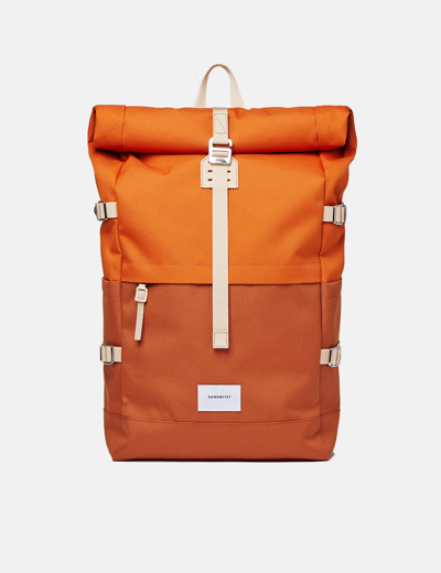 Sandqvist Bernt Backpack In Orange