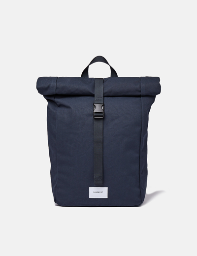 Sandqvist Kaj Backpack In Navy Blue