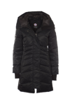 Canada Goose Lorette Water Resistant 625 Fill Power Down Parka In Black