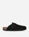 Birkenstock Boston Shearling-lined Clogs In Black