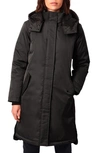 Bernardo Micro Breathable Water Resistant Recycled Polyester Raincoat In Black