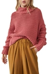 Free People My Only Sunshine Sweater In Rosette