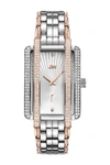 Jbw Mink Diamond Bracelet Watch, 28mm In Silver