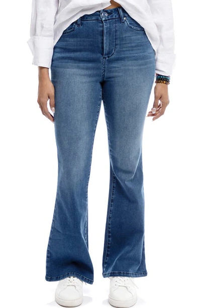1822 Denim Better Butter High Waist Flare Leg Jeans In Donna