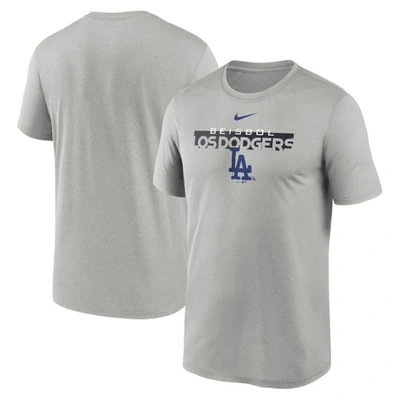 Nike Gray Los Angeles Dodgers 2022 City Connect Legend Performance T-shirt