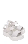 Melissa Kick Off Platform Sandal In 50746 White