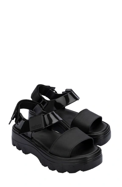 Melissa Kick Off Platform Sandal In Black