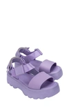 Shop Melissa Kick Off Platform Sandal In Lilac