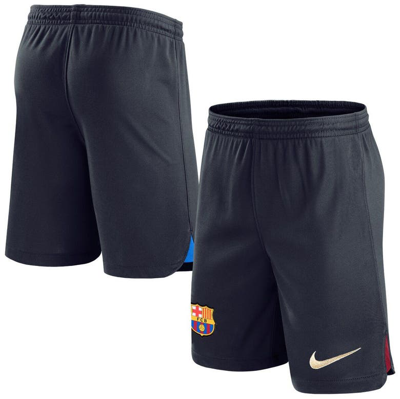 Nike Kids' Youth  Blue Barcelona Stadium Performance Shorts