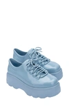 Melissa Kickoff Platform Jelly Sneaker In Blue