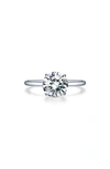 Lafonn Simulated Solitaire Diamond Ring In White
