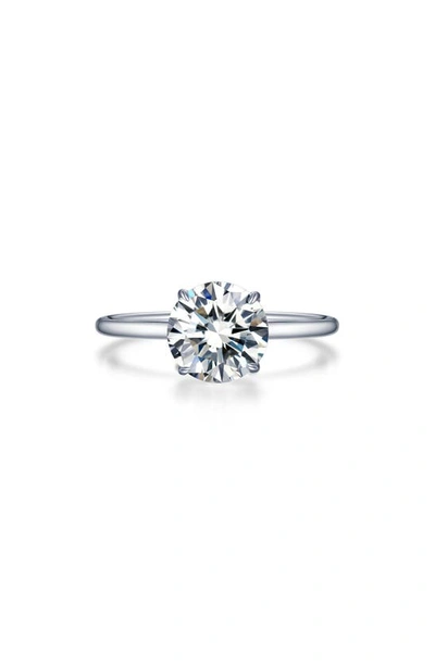 Lafonn Simulated Solitaire Diamond Ring In White