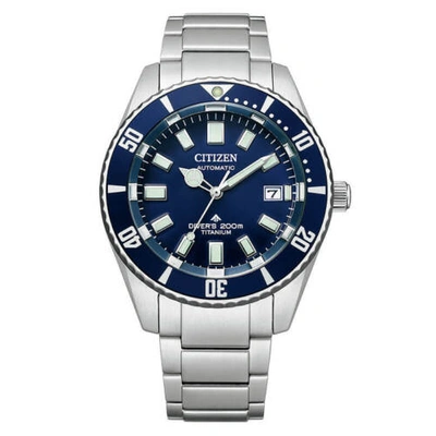 Pre-owned Citizen Promaster Marine Nb6021-68l Super Titanium Automatic Men's Watch