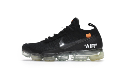 nike air vapormax x off white black