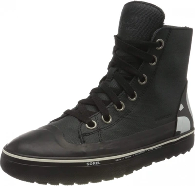 Pre-owned Sorel Men's Cheyanne Metro Hi Far Boots In Black